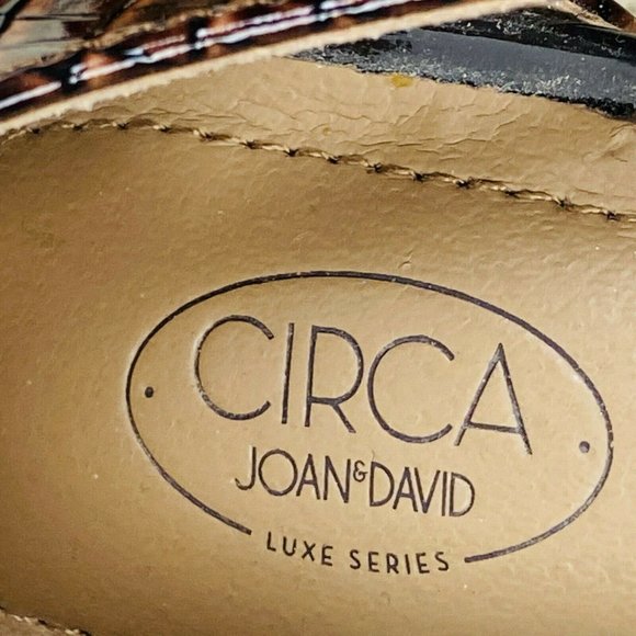 Circa Joan & David Callalily Pump 7.5 Brown Heels - Picture 8 of 10